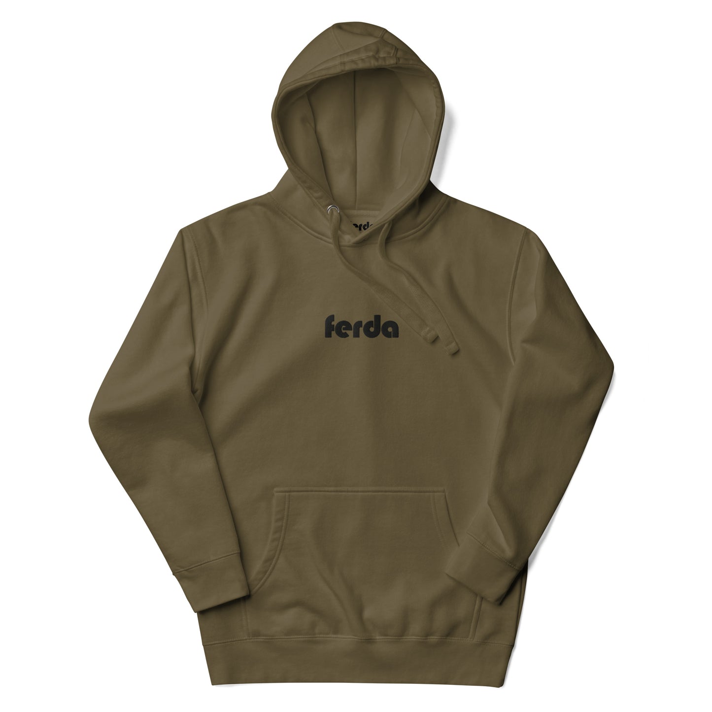 FERDA Brand Embroidered Hoodie